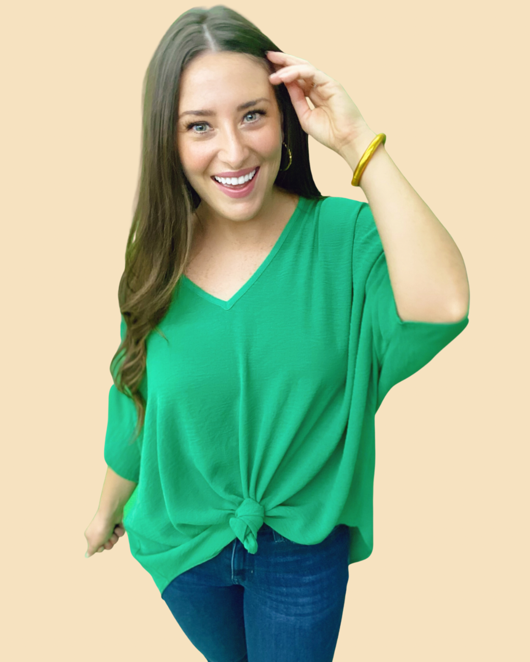 The Solid Airflo Poncho Top - LOTS, AS