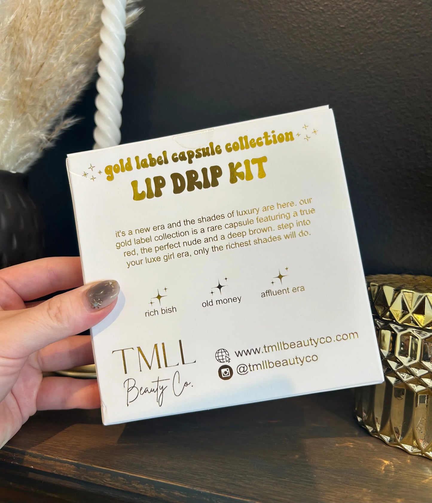 Gold Capsule Lip Drip Trio