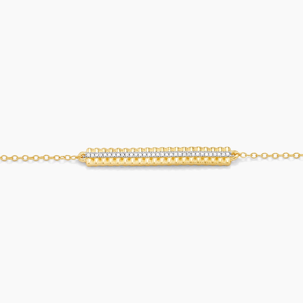ES Groovy Bar Chain Bracelet