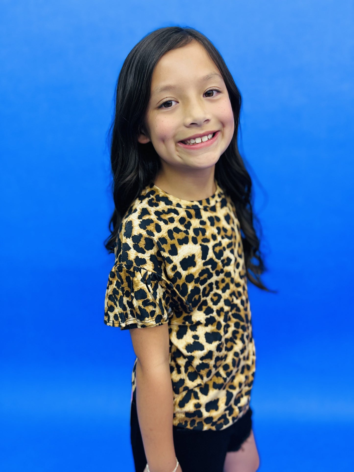 KIDS Leo Ruffle Top