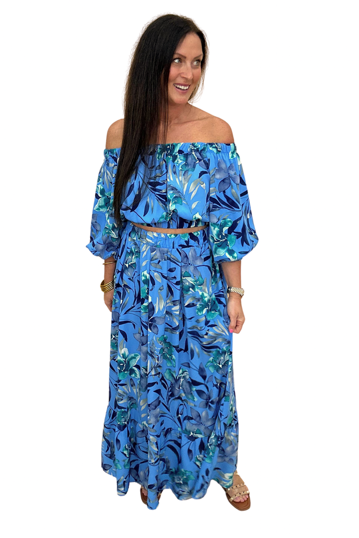 The Miami Nights Top in Blue