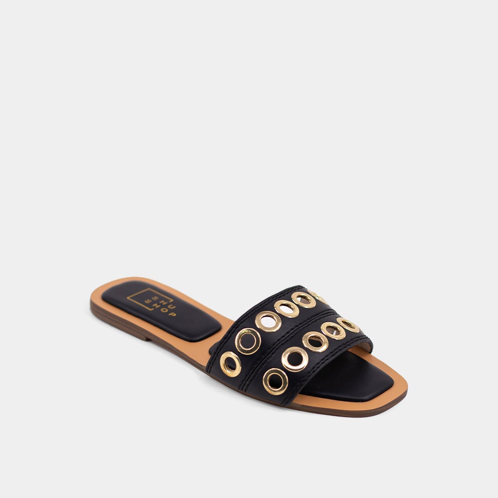 The Black Codie Sandals