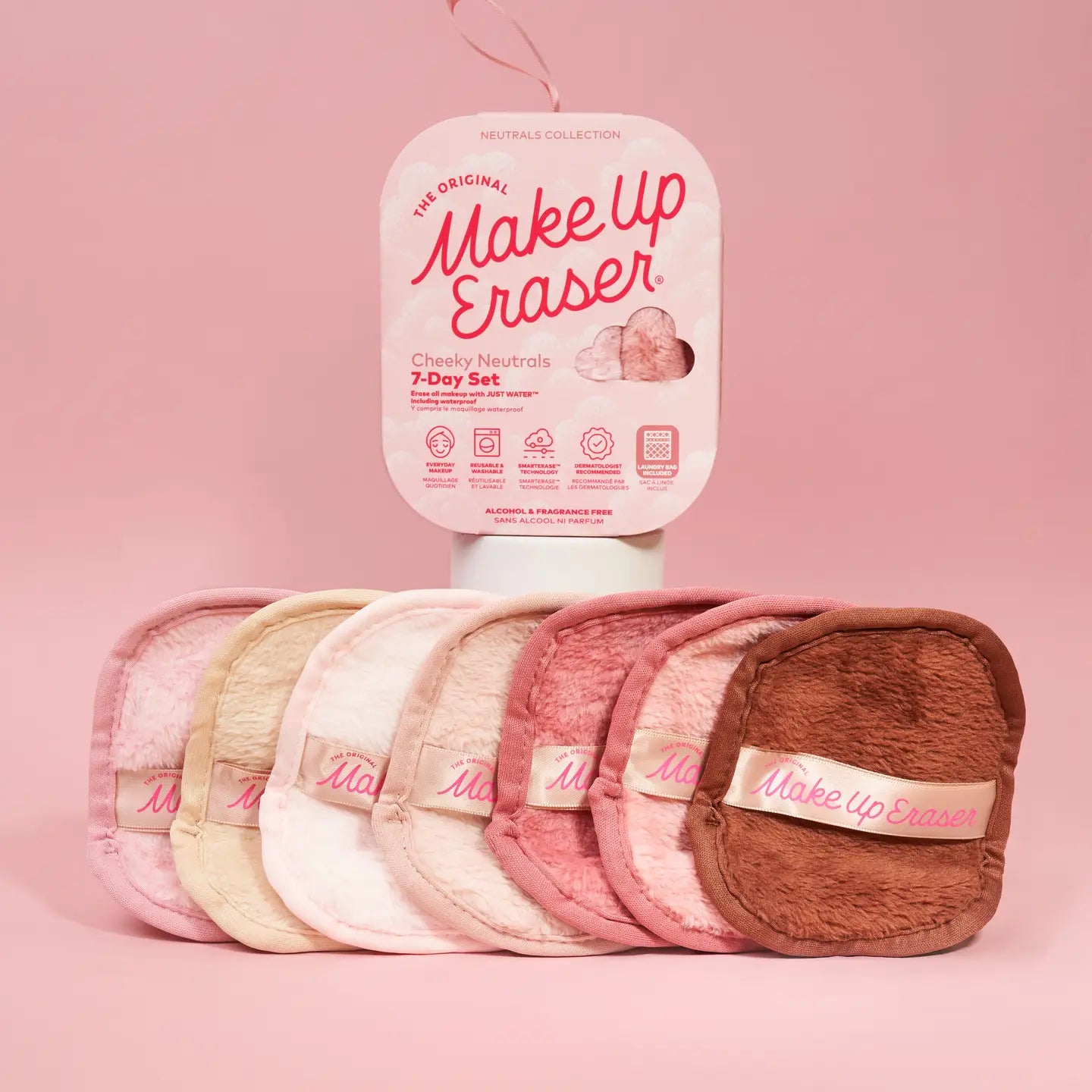 The Sweet Cheeks 7-Day Makeup Eraser Set