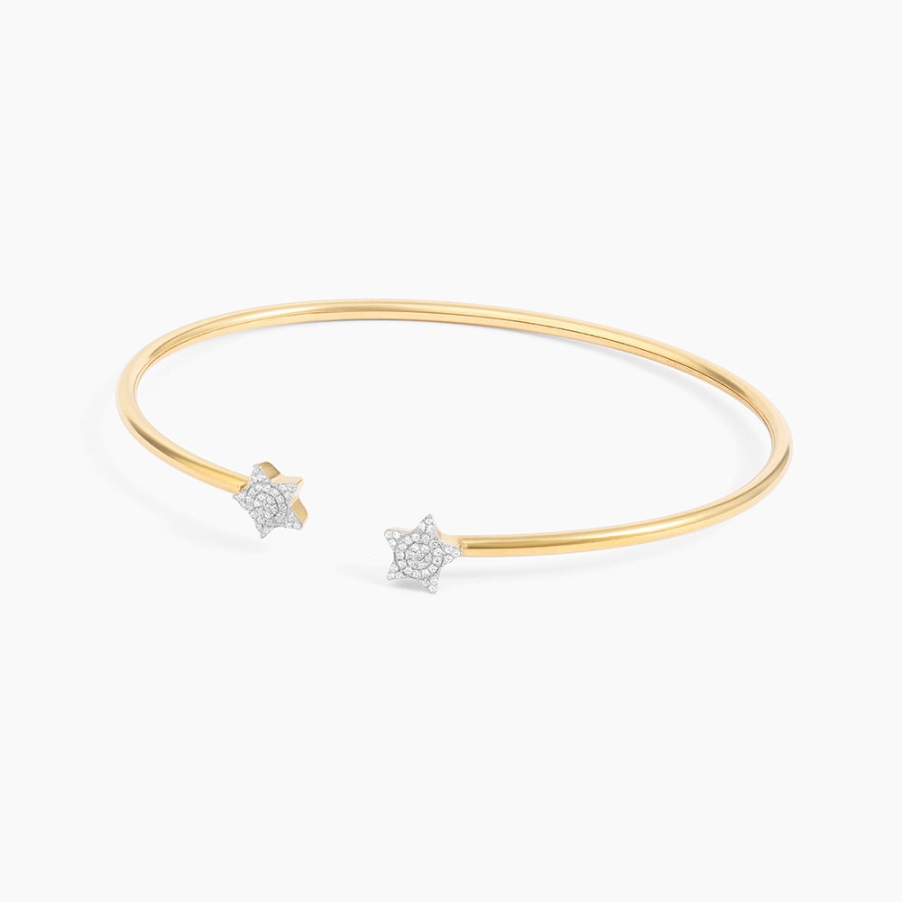 ES Twin Stars Cuff Bracelet