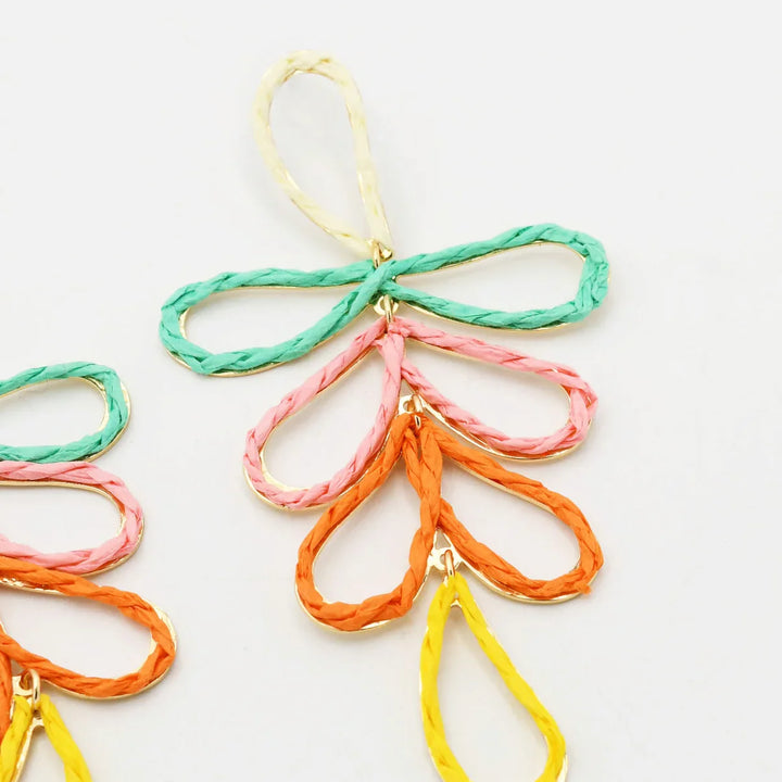 The Multi Tropical Drop Earrings