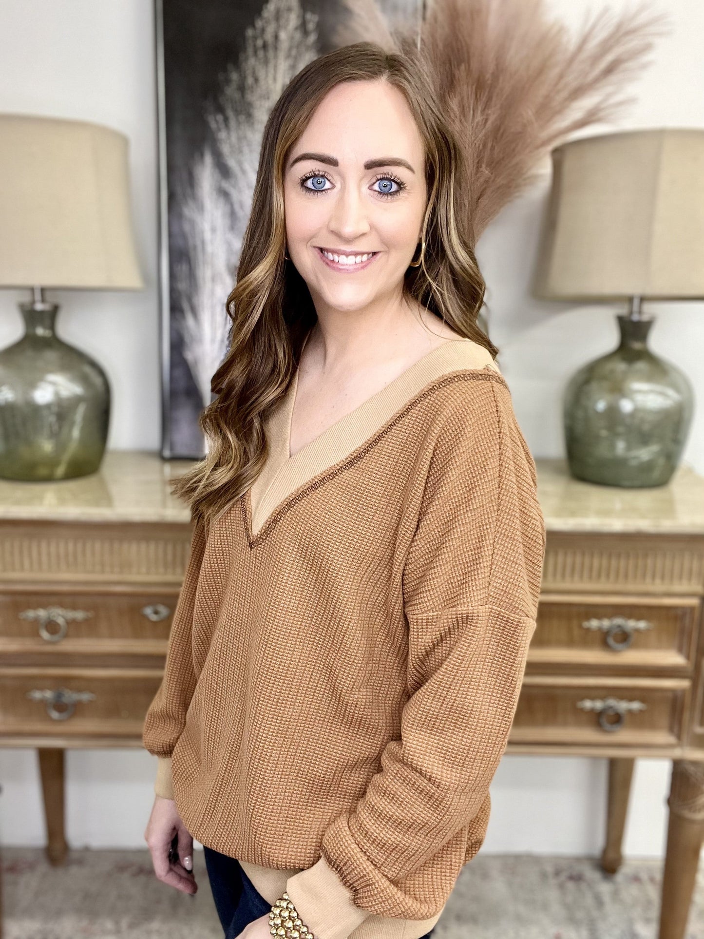 V Thermal Pullover