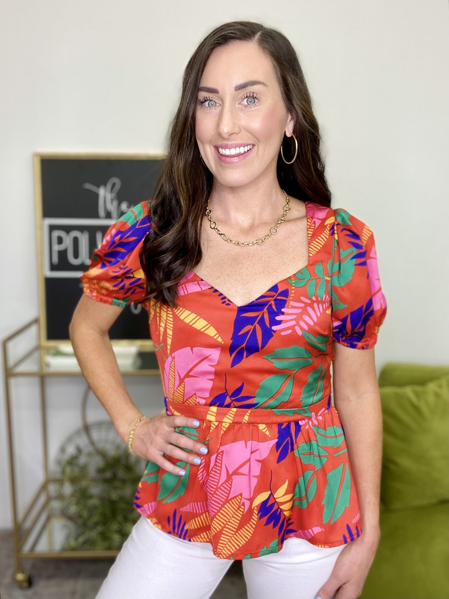 Tropical Dreams Top-All Sizes
