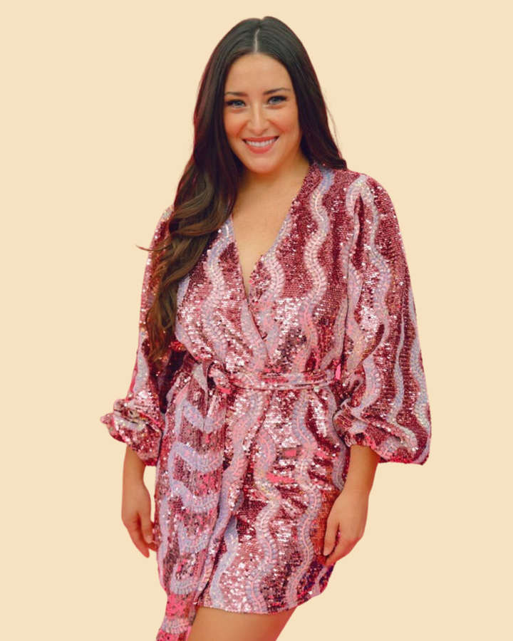 The Mauve Adeline Dress