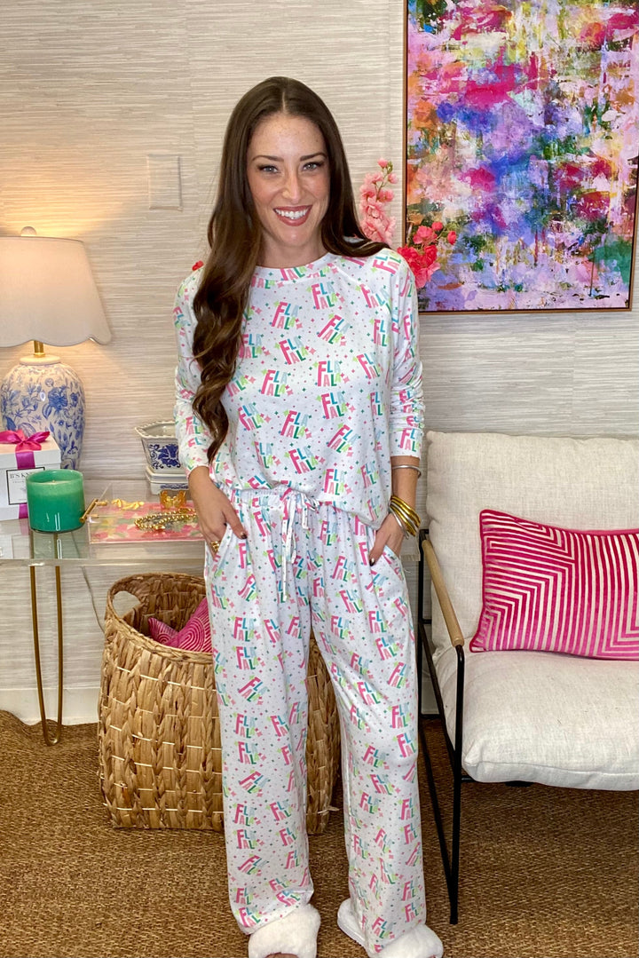 The FaLaLa Annie Pants Set