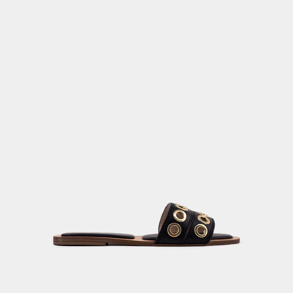 The Black Codie Sandals