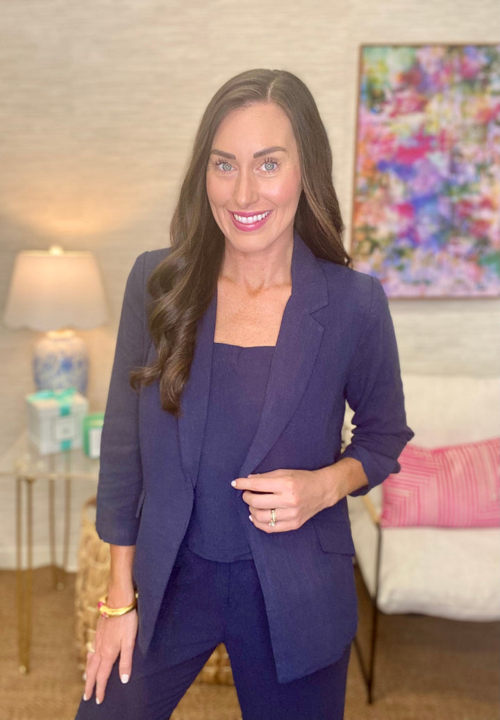 The Linen Blazer - 2 Colors