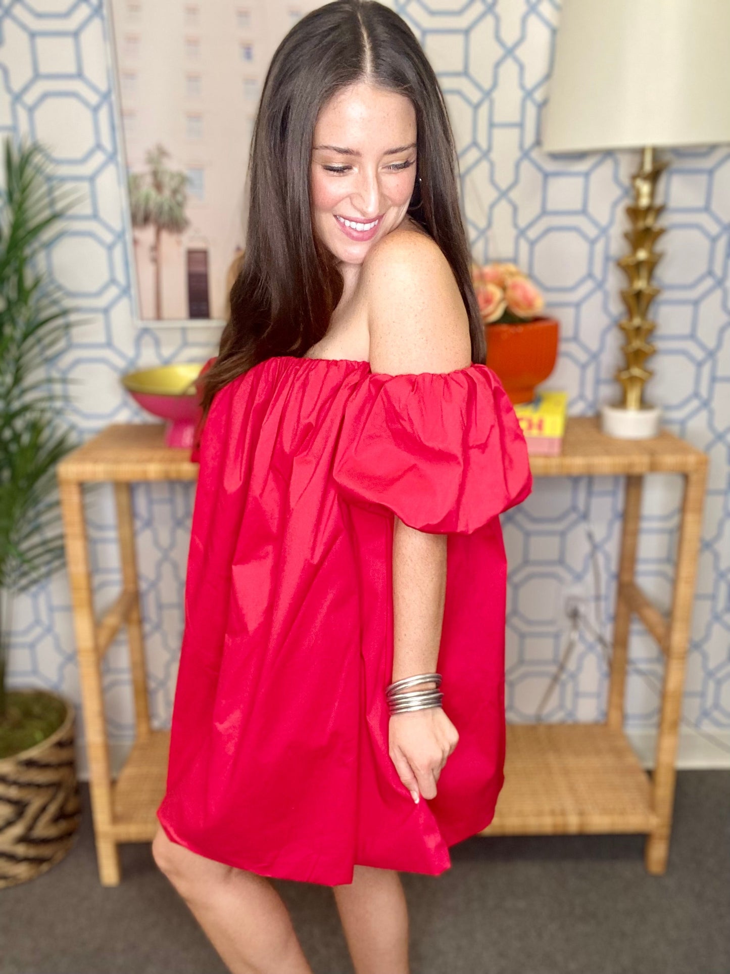 The Red Luna Dress-AS