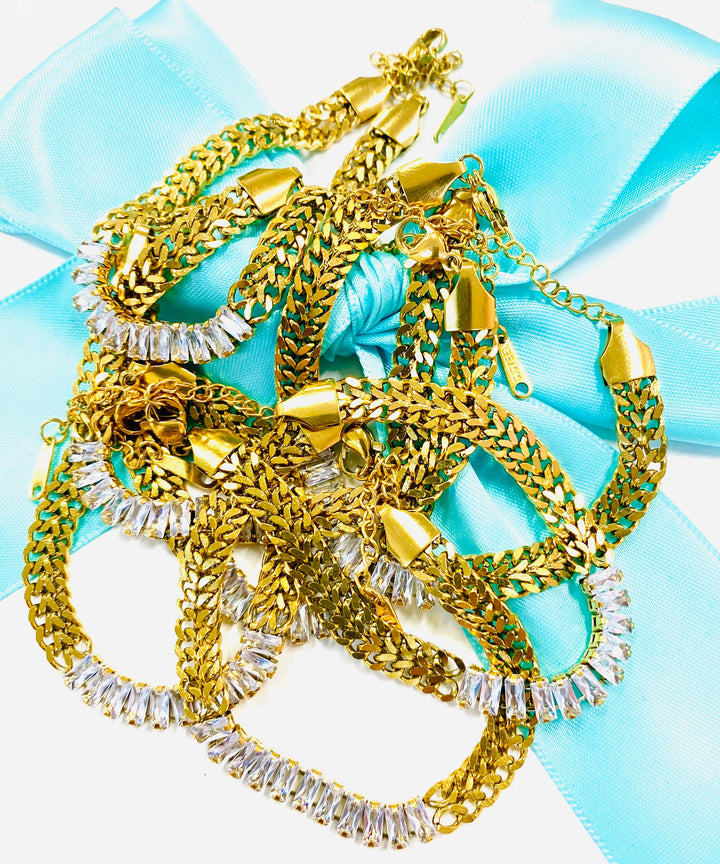 The Buckley Crystal Snake Bracelet