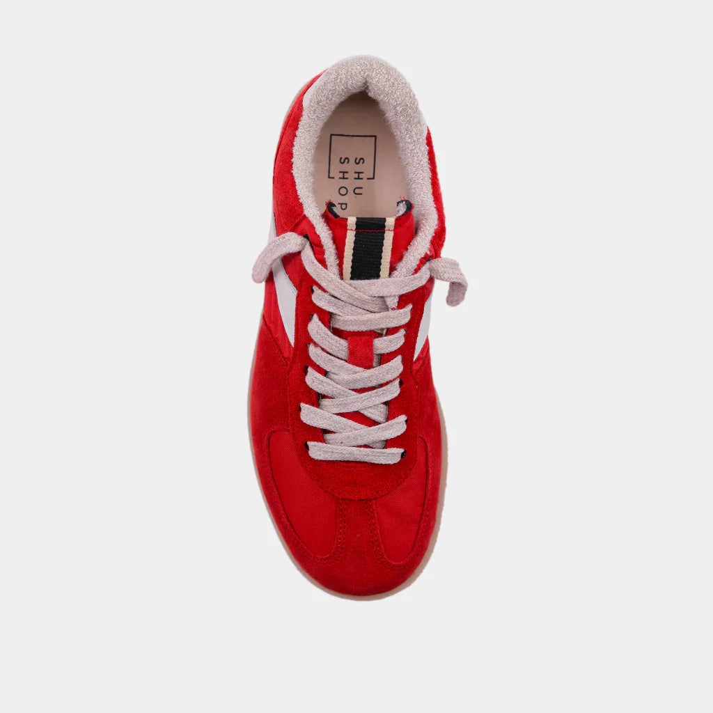 The Red Sylvia Sneakers