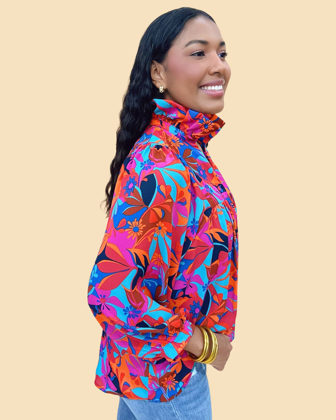 The Let It Bloom Morgan Top - AS