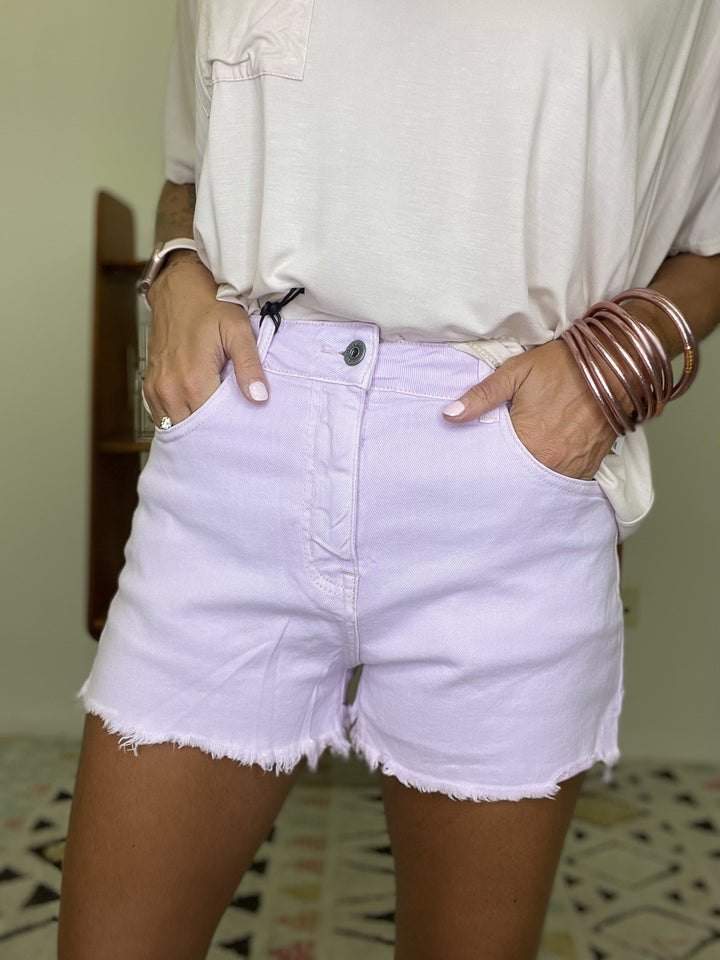 Lush Lilac Shorts