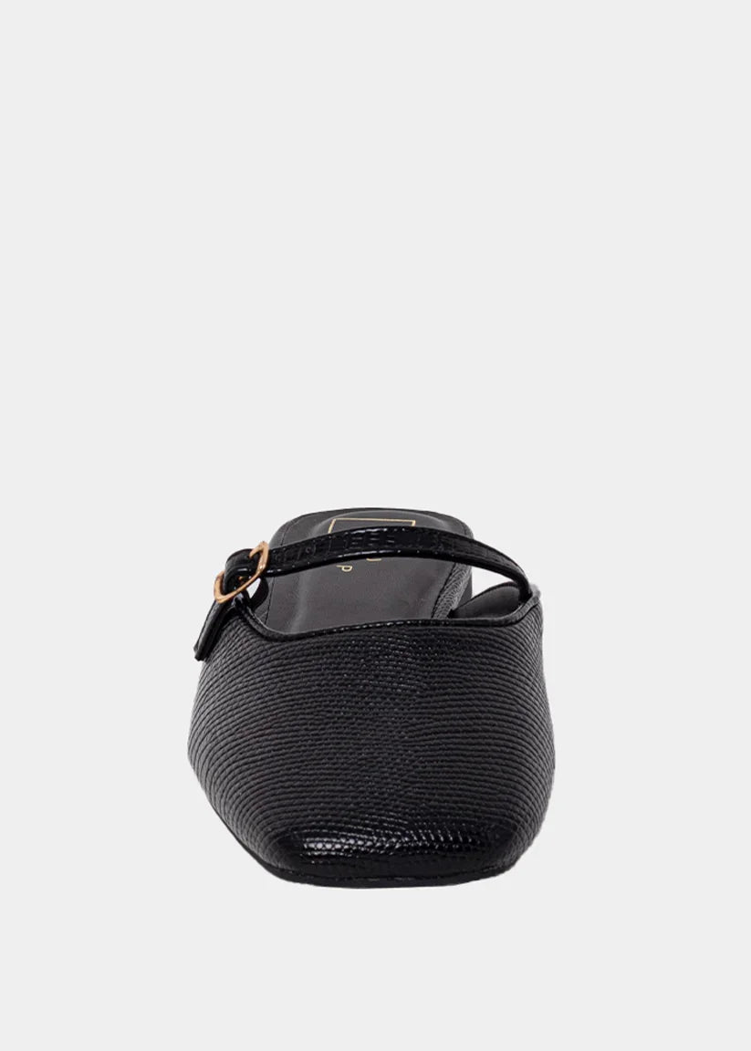 The Black Lizard Athena Flats
