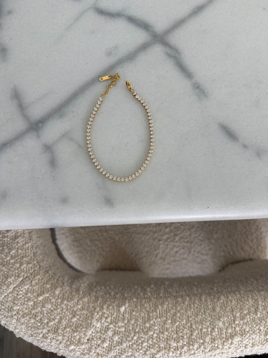 RHINESTONE ANKLET