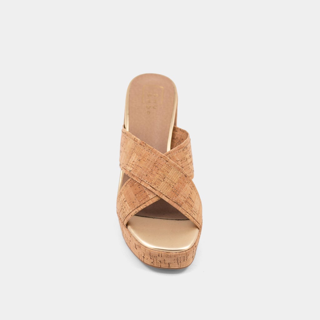 The Cork Eleanor Heels