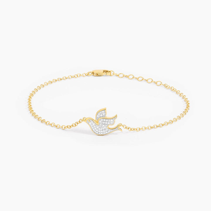 ES Dove Chain Bracelet
