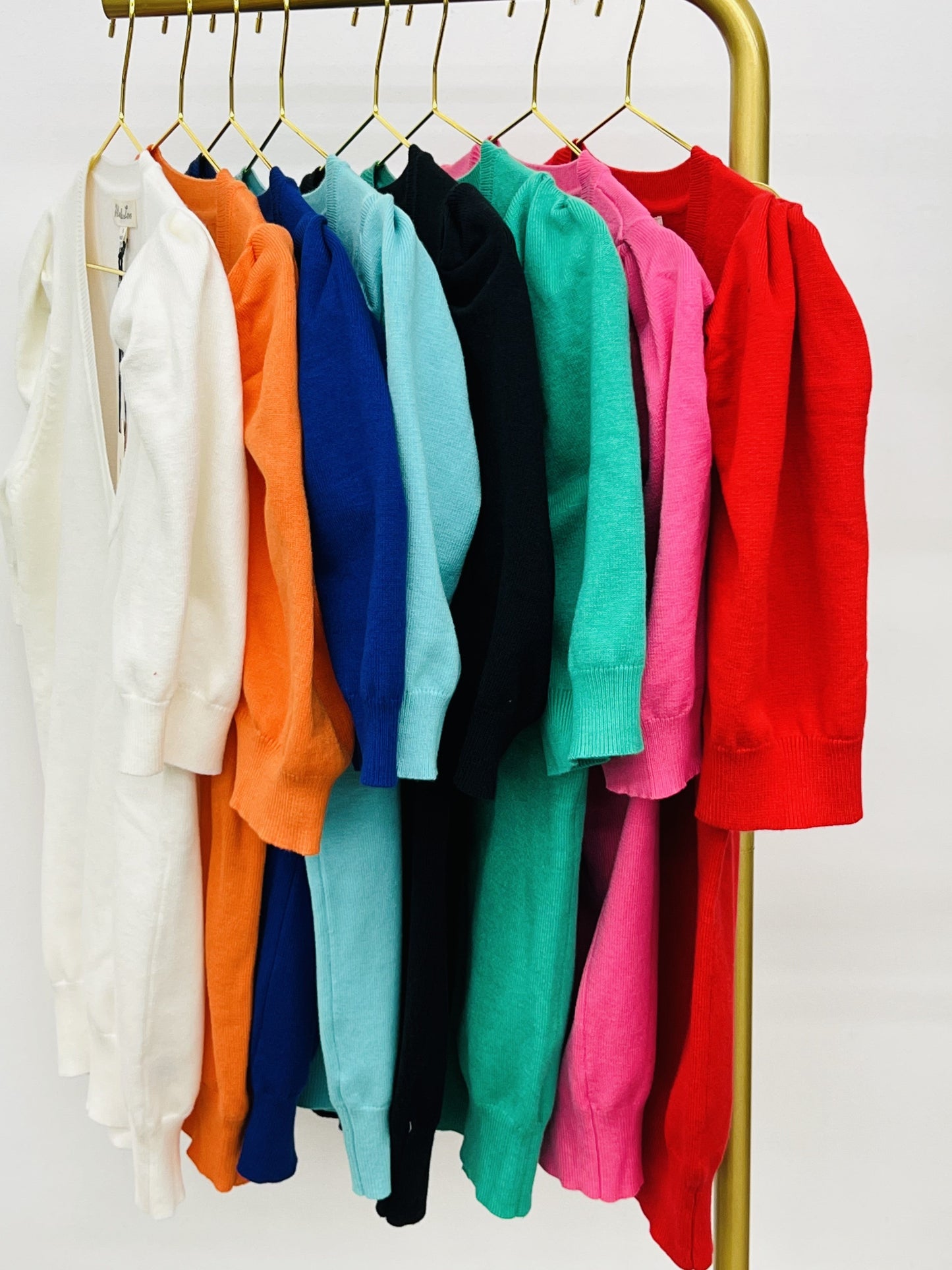 The Puff V Sweater-8 Colors