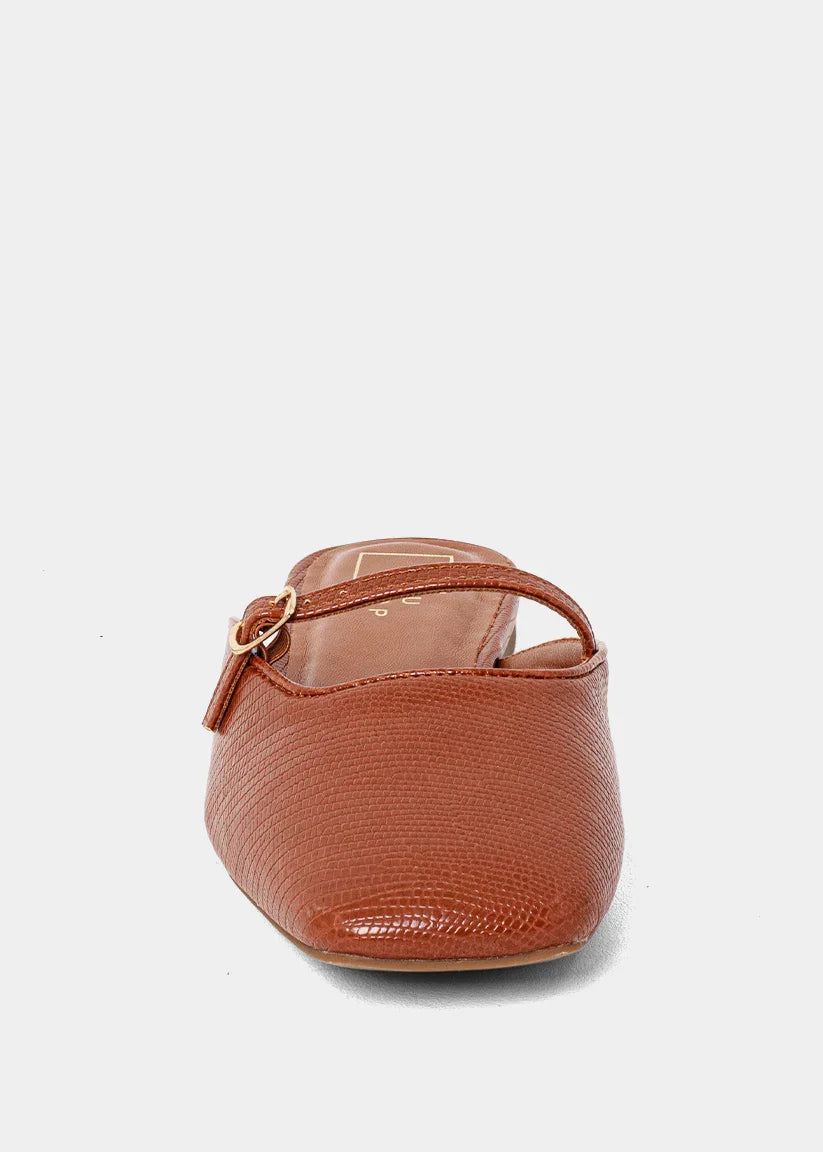 The Brown Lizard Athena Flats