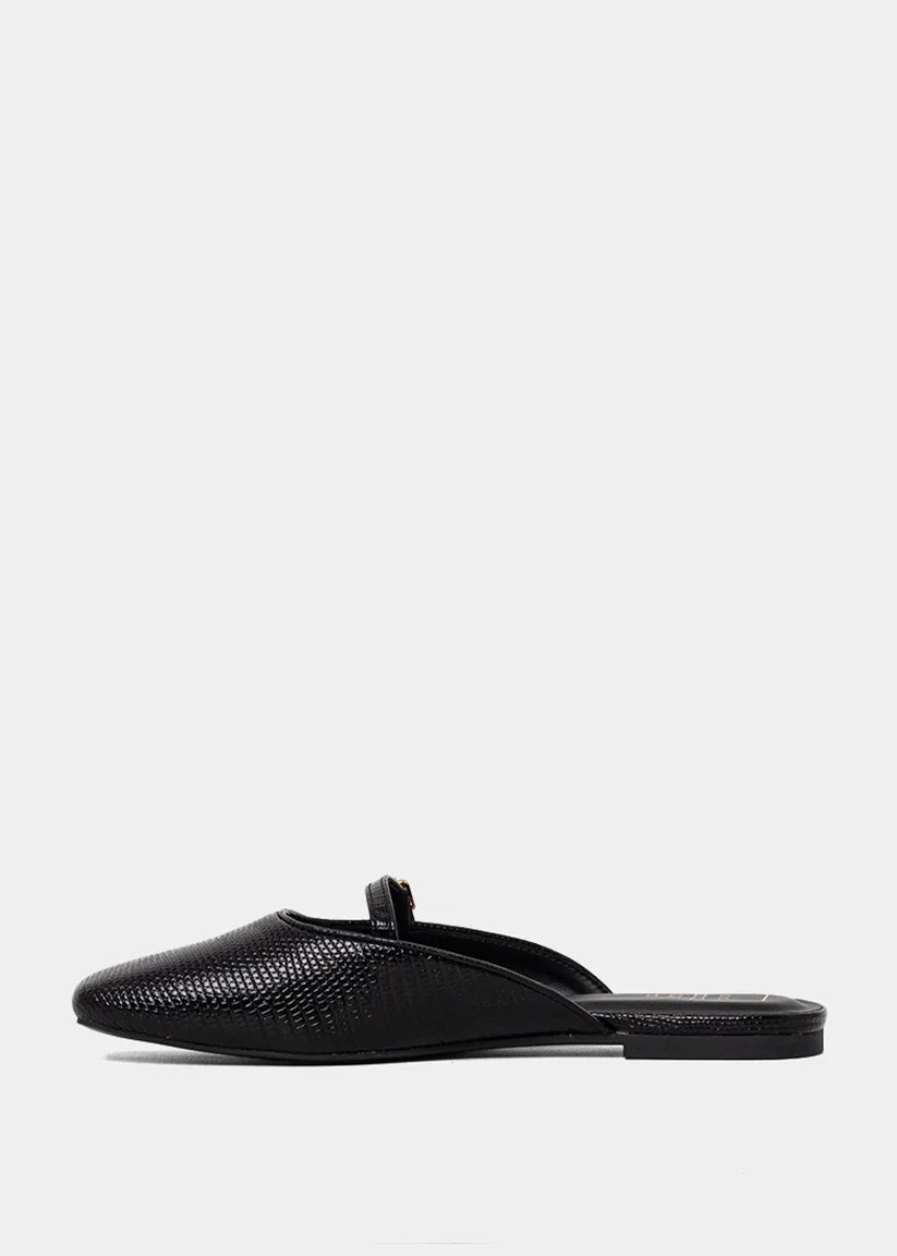 The Black Lizard Athena Flats