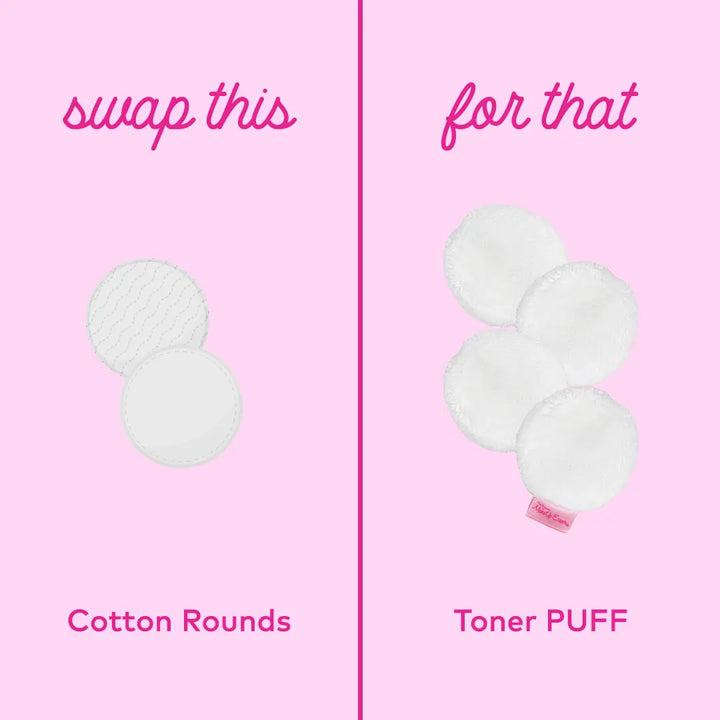 The Toner Puff 7-Day Makeup Eraser Set
