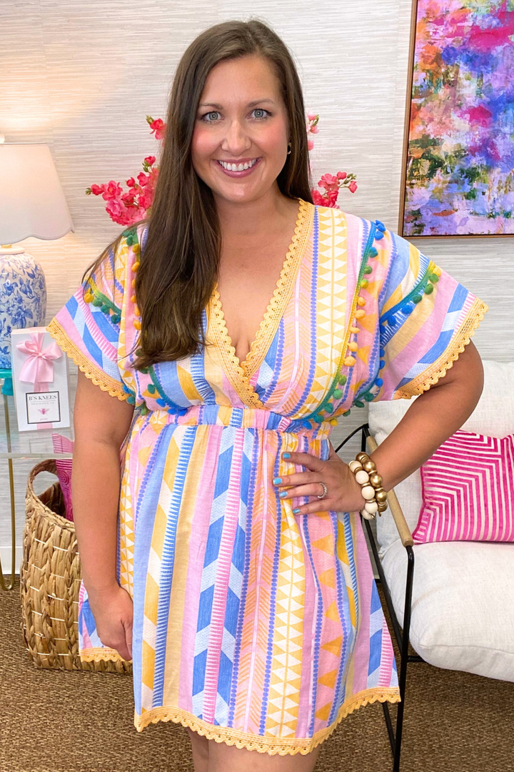 The Candy Stripe Dress