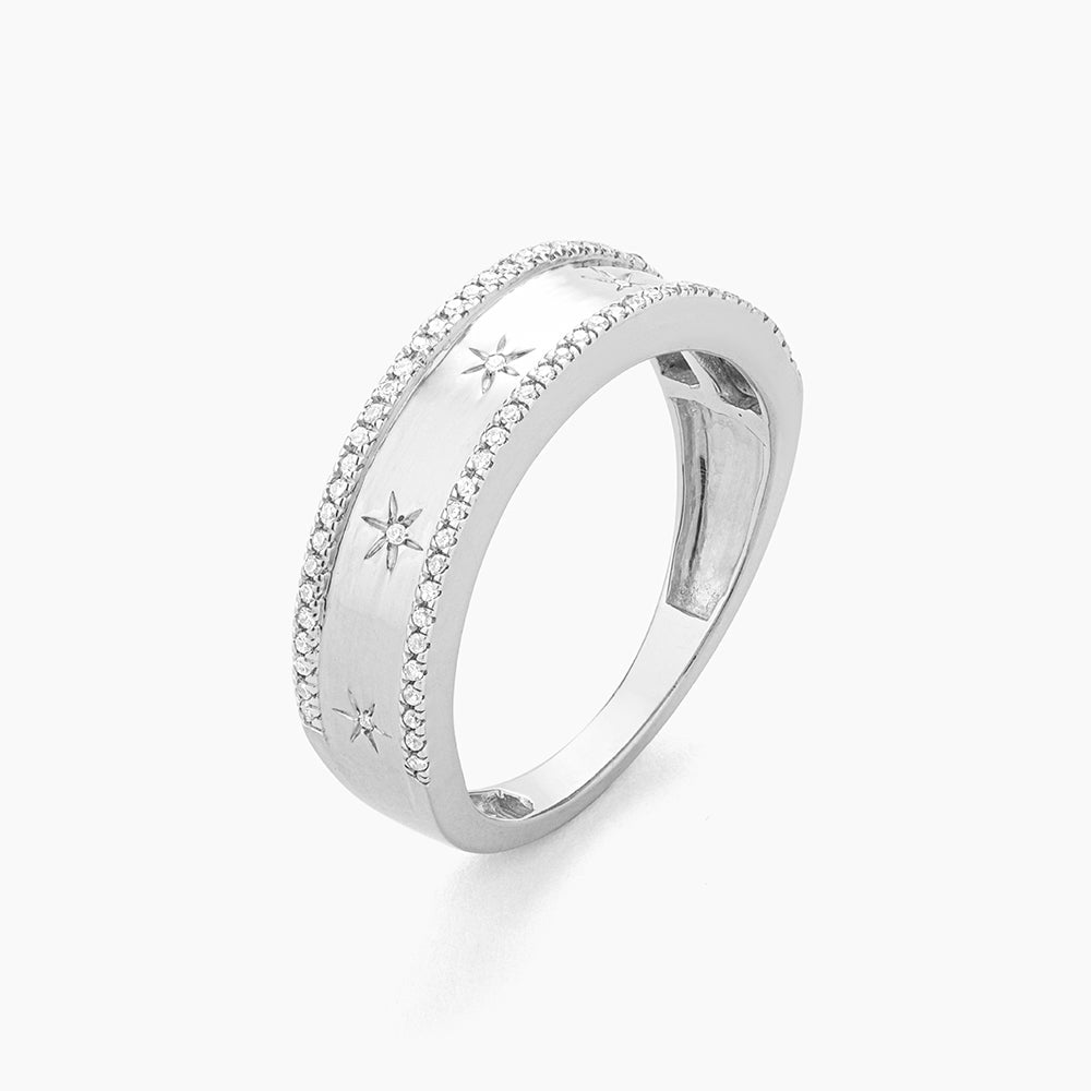 ES Starry Eyed Stackable Ring