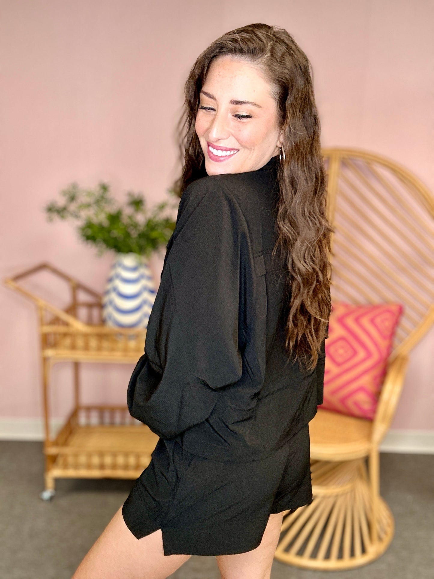 The Crinkle Rae Short Set - AS
