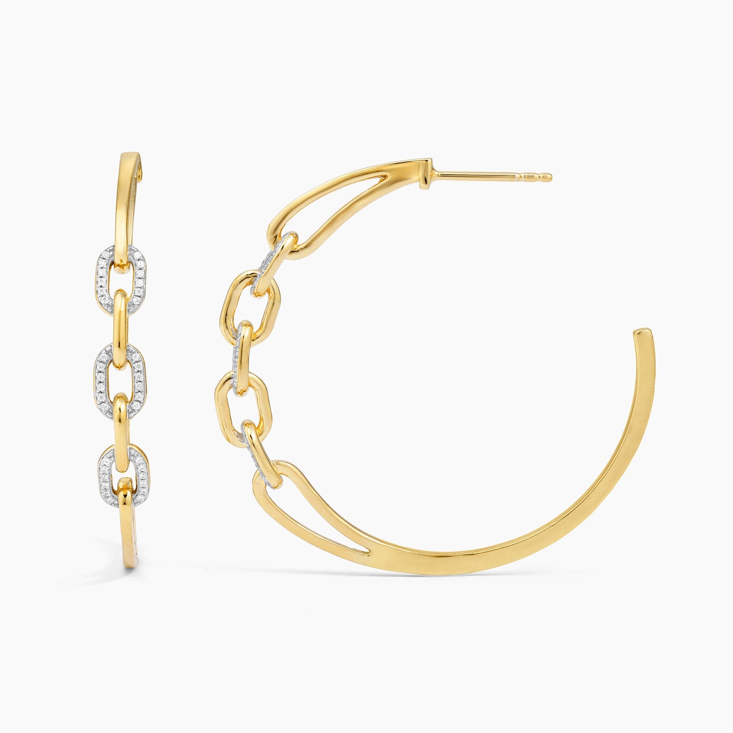 ES Link Up Hoop Earrings