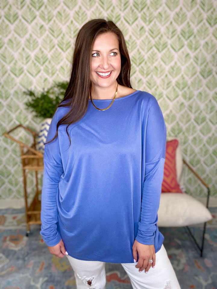 The Meredith Piko Tunic-LOTS