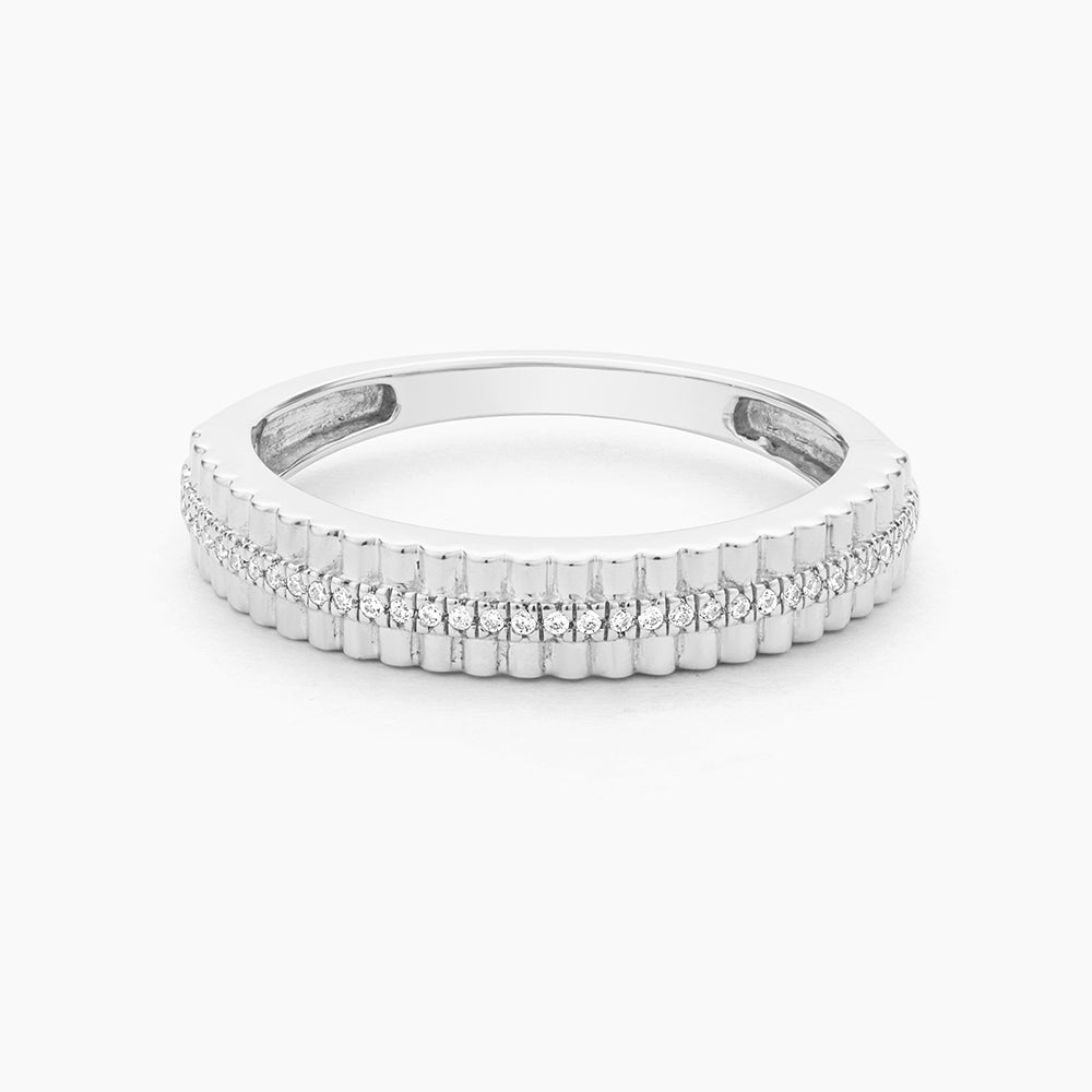 ES Groovy Bar Stackable Ring