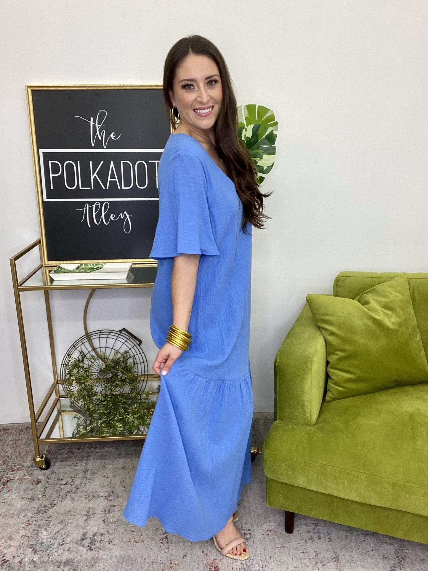 The Solid Gauze Mumu - AS, 3 Colors