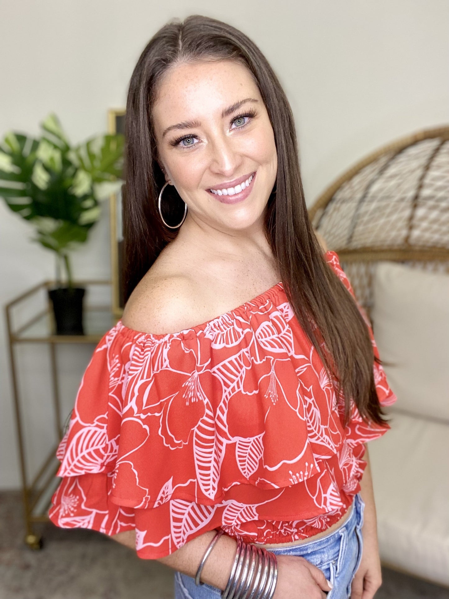 The Ginger Charmer Top