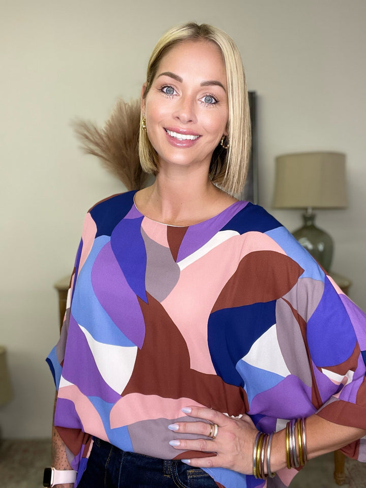 The Giving Light Scoop Poncho - AS