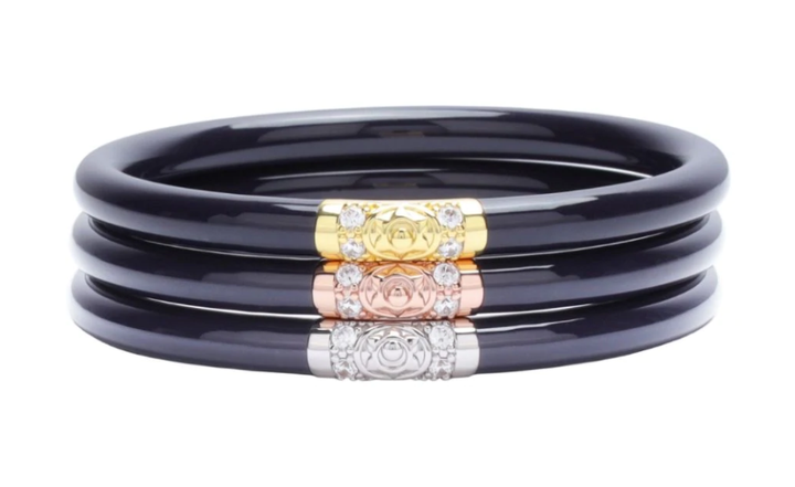 Navy Three Kings Budha Bangles