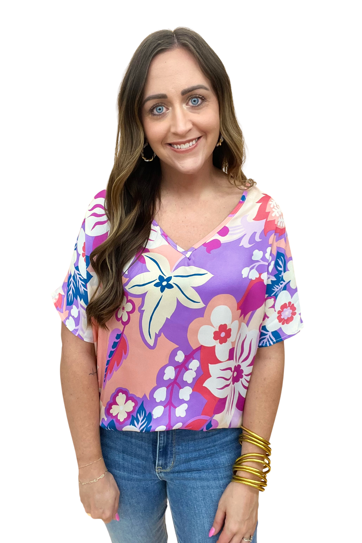 The Orchid Ivy Top
