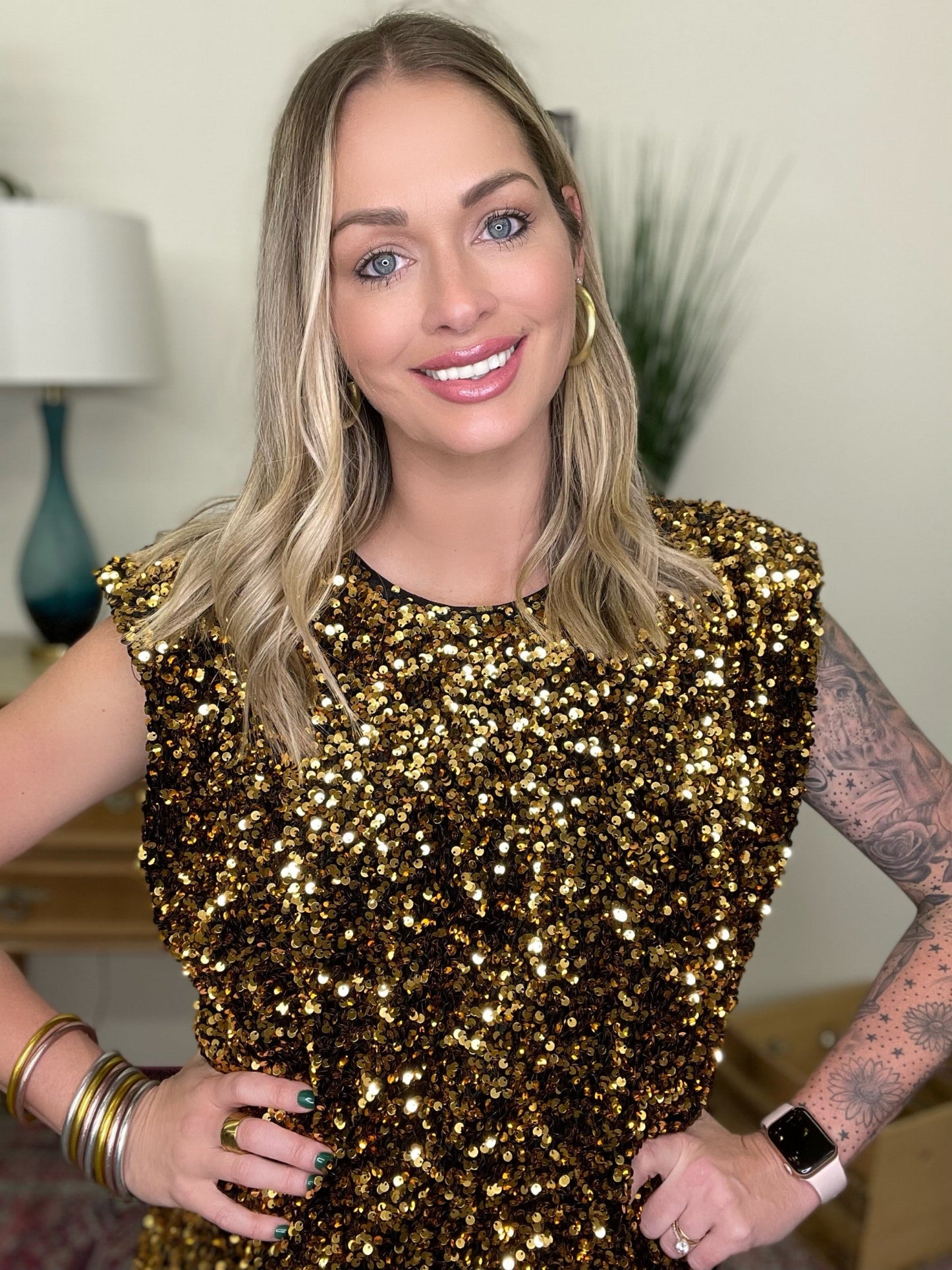 The Lucy Gold Top