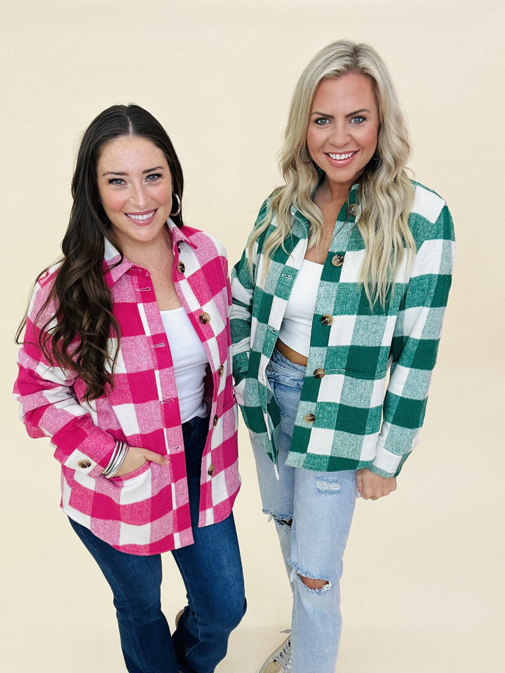 The Whiteside Shacket in 4 Colors/AS