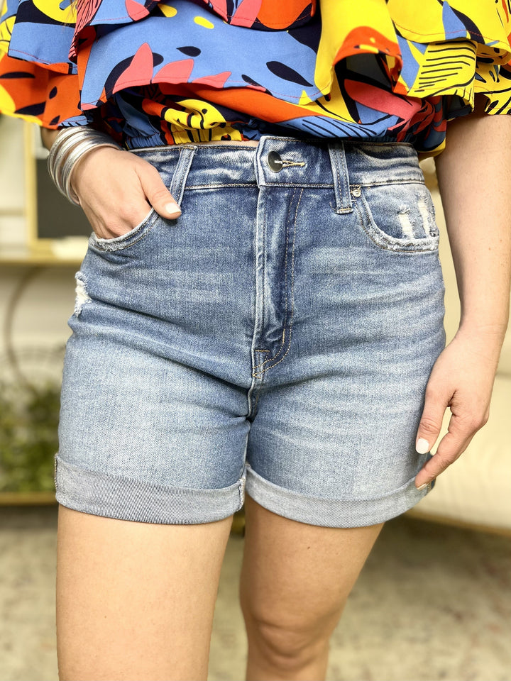 The Mona Mom Shorts-All Sizes