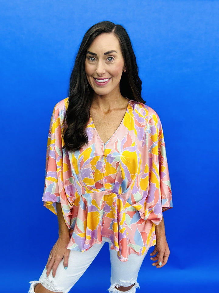 The Satin Sunshine Top