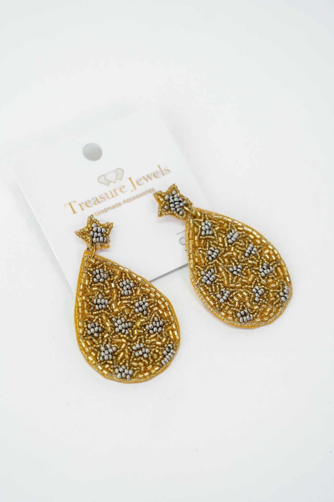 PF Steal-TJ Starbead Earrings