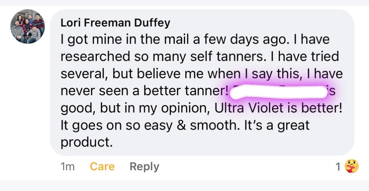 TMLL Ultra Violet Self Tanner + Mitt