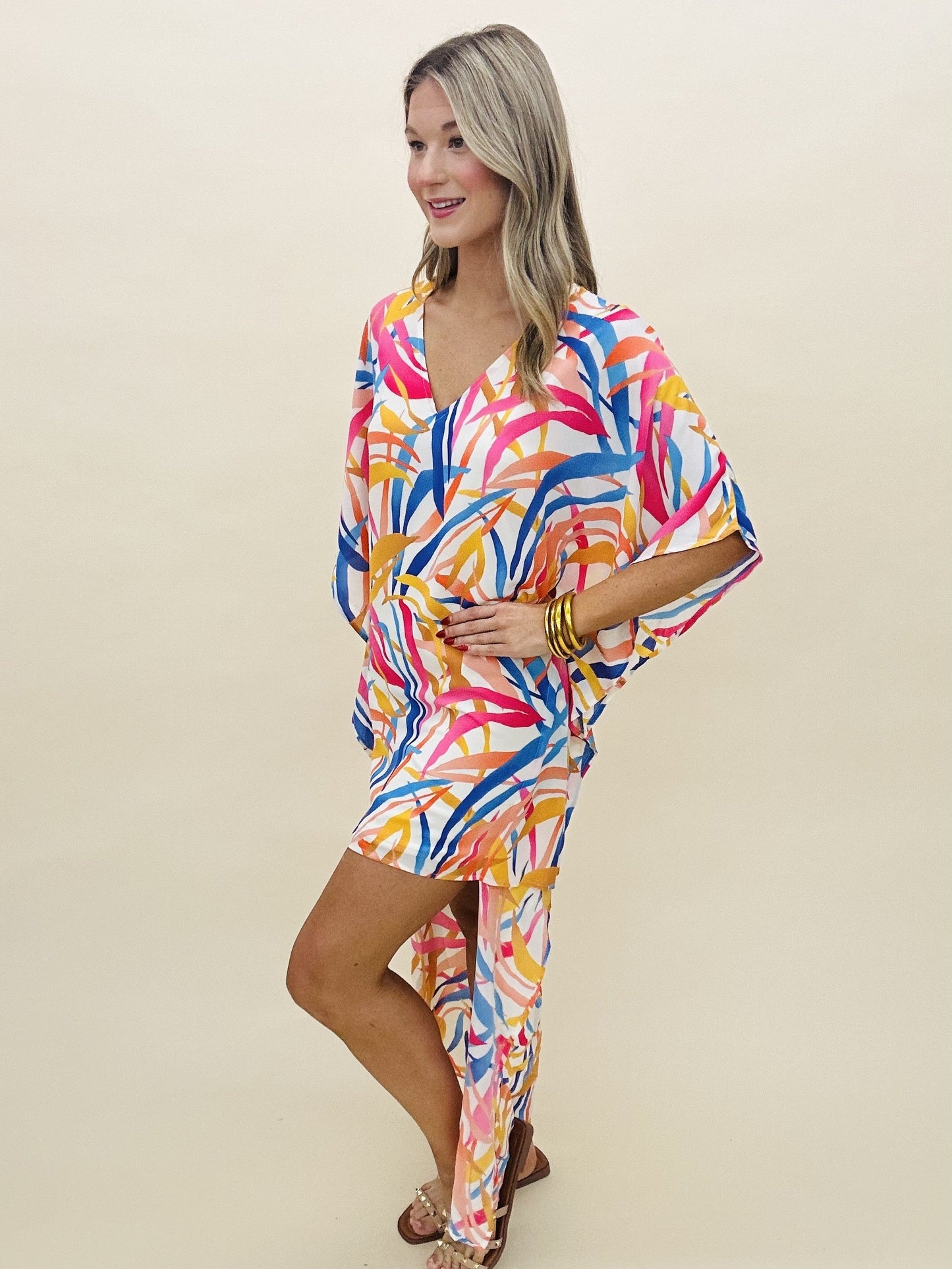 The Santorini Hi-Lo Dress - AS