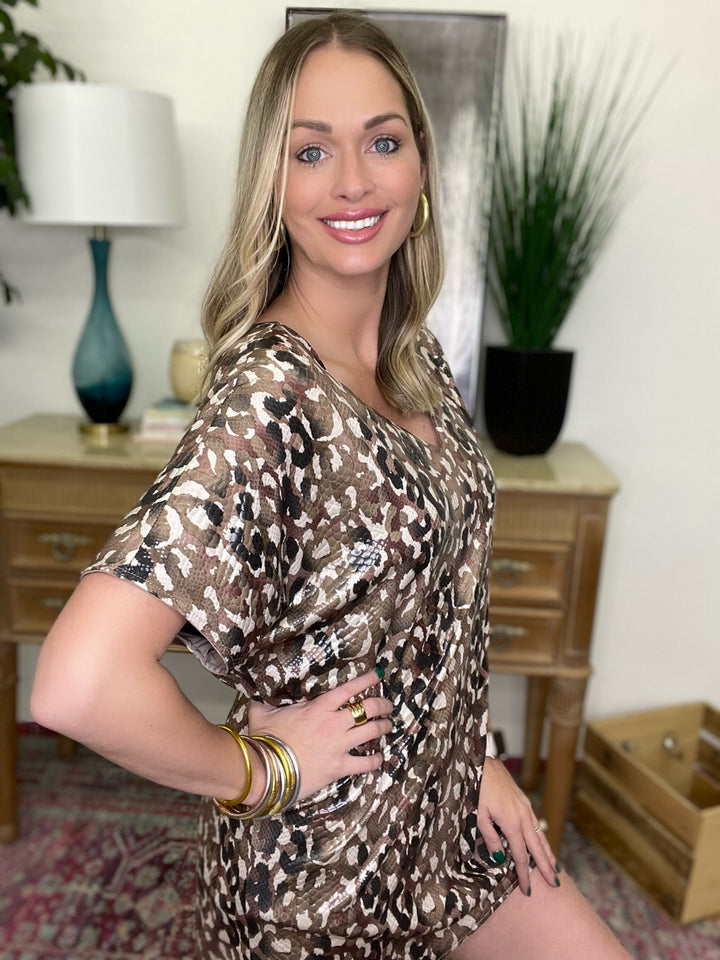 The Glimmer Leo Dress