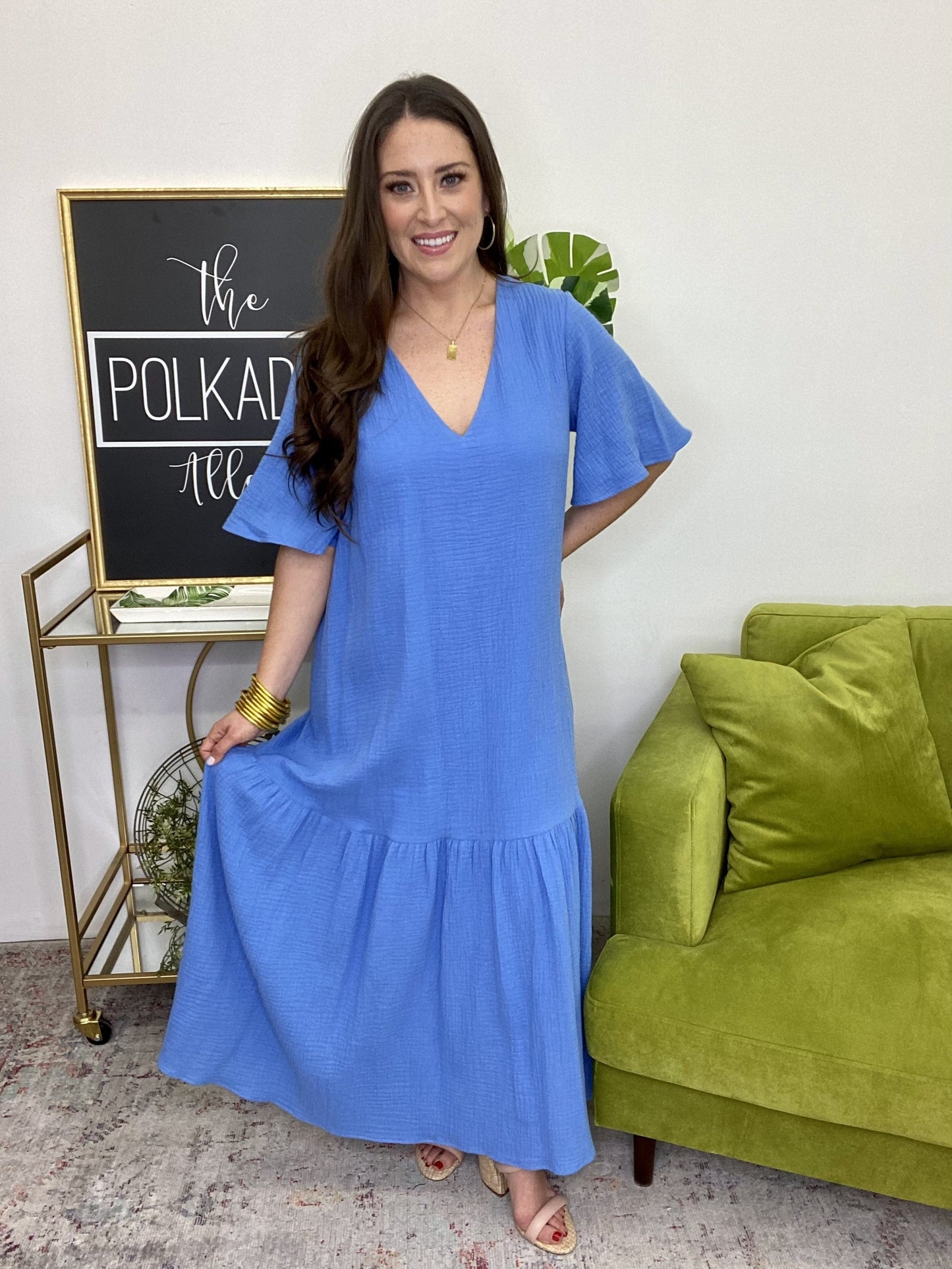 The Solid Gauze Mumu - AS, 3 Colors