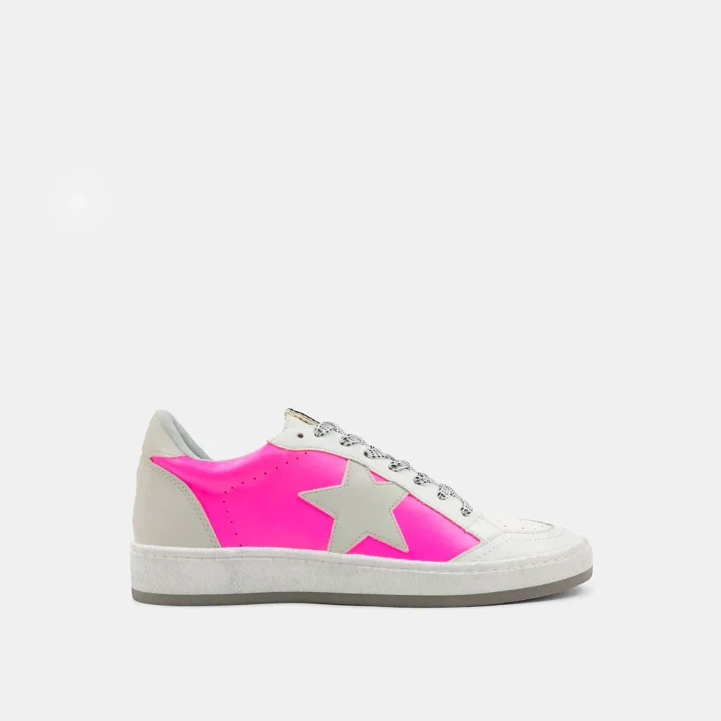 The Paz Neon Pink Sneaks
