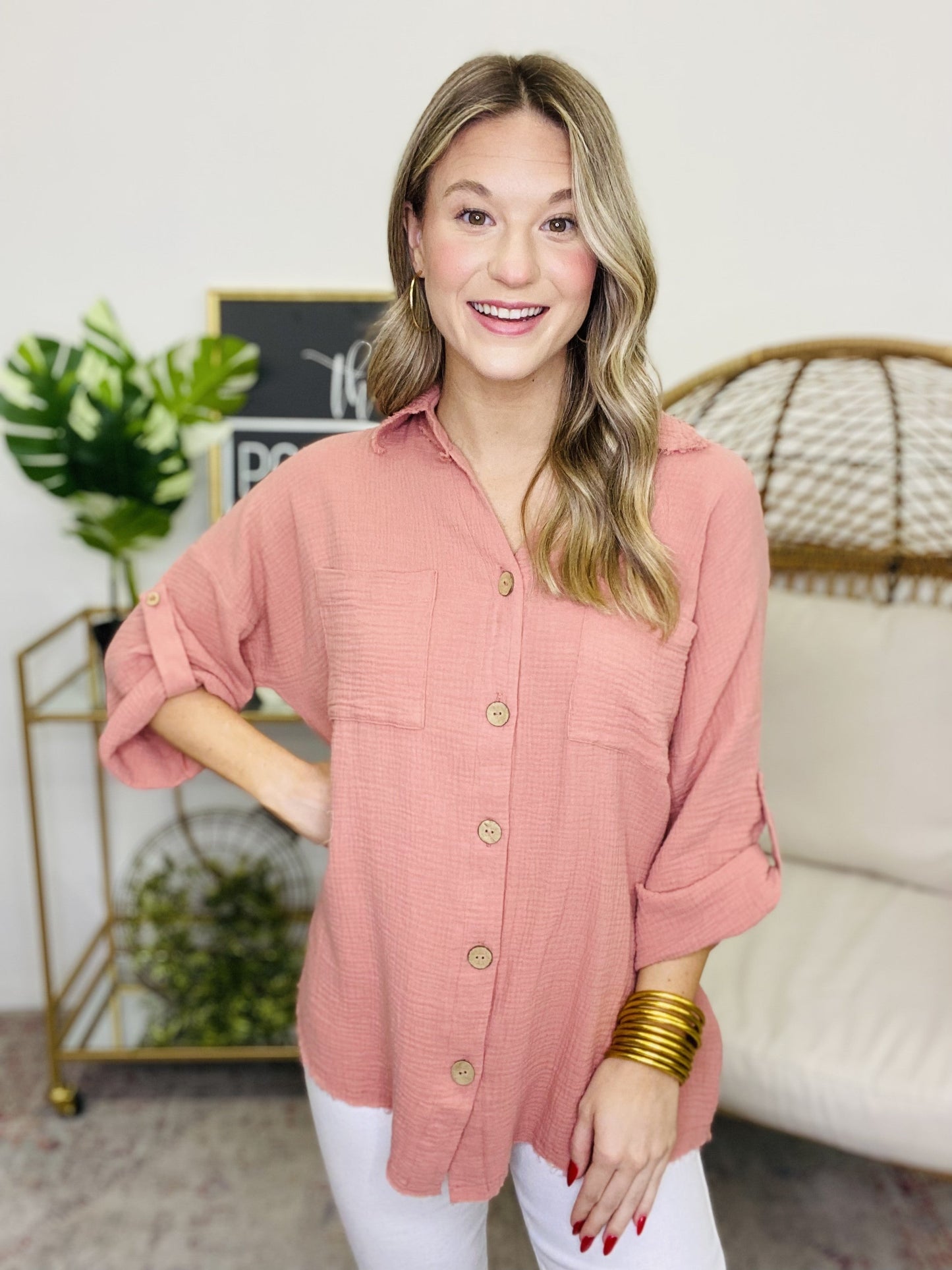 The Golly Gee Top in 4 Colors/AS